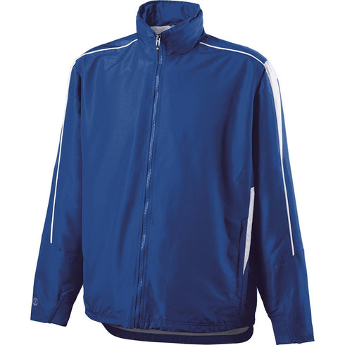 Holloway Youth Aggression Jacket (229262-C), Color 'Royal/White'